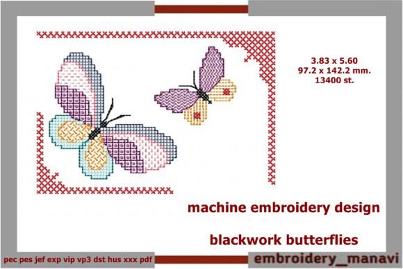 Blackwork Butterflies: A Designer’s Holiday Review