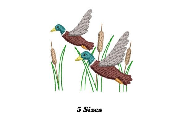 Mallard Duck: A Charming Seasonal Embroidery Design Review