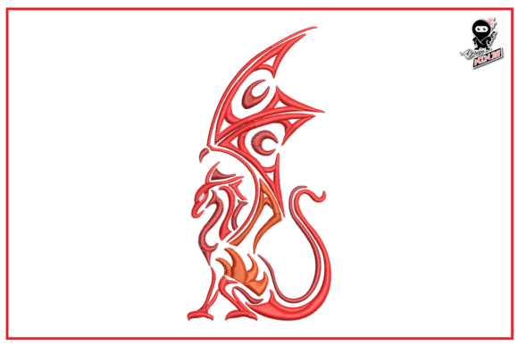 Reviewing Dragon Silhouette Embroidery for Gifts