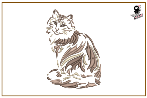 Reviewing Furry Cat Embroidery for Business Merch