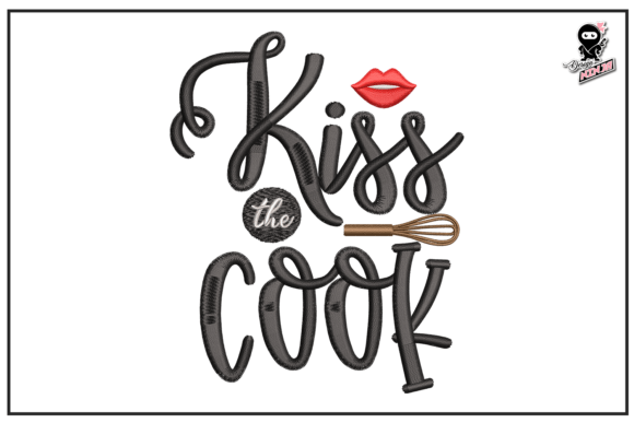 Reviewing Kiss the Cook Embroidery for Etsy Shops